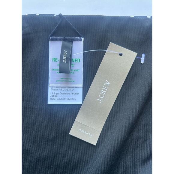 J. Crew Hipster Navy Swim Bikini Bottoms Dots Size 2X New - Picture 6 of 7